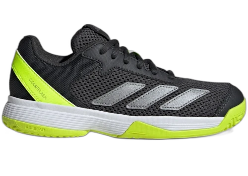 adidas Courtflash Carbon Iron Metallic Lucid Lemon (PS/GS)