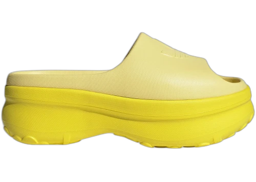 adidas adiFOM Stan Slides Powder Yellow Pure Sulfur (Women's)