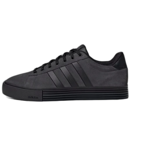 Adidas Daily 4.0 Synthetic Leather Low top Skateboard Shoes Unisex Black