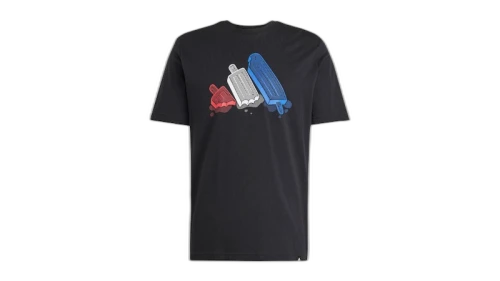 adidas Lounge Ice Graphic T-Shirt Black