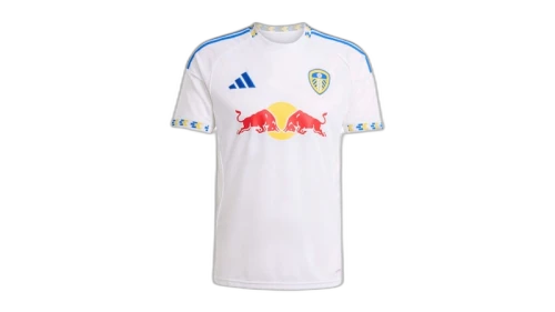 adidas Leeds United FC 25/26 Home Jersey White Blue