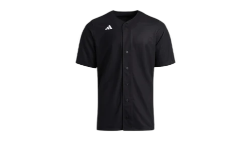 adidas Impact Full Button Jersey Black
