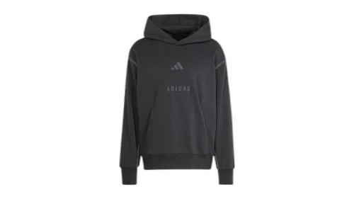adidas All Szn Fleece Graphic Hoodie Black