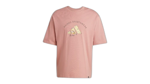 adidas Codes Doodle Scooter Graphic Tee Warm Clay