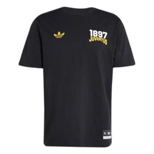 adidas Juventus Vrct Tee Black Active Gold