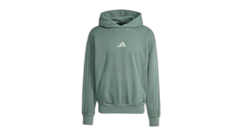 adidas All Szn Fleece Washed Hoodie Aurora Ivy