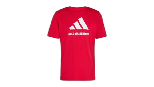 adidas Ajax Amsterdam Seasonal Graphic Tee Bold Red