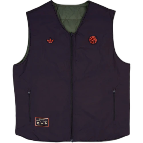 adidas FC Bayern Terrace Icons Vest Aurora Black Base Green