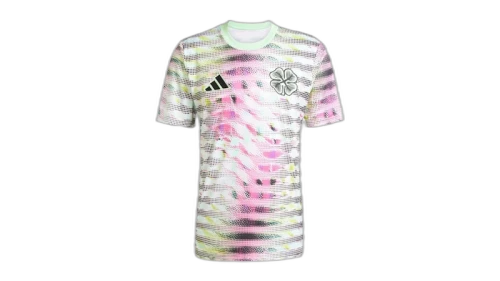 adidas Celtic FC 25/26 Pre-Match Jersey Black
