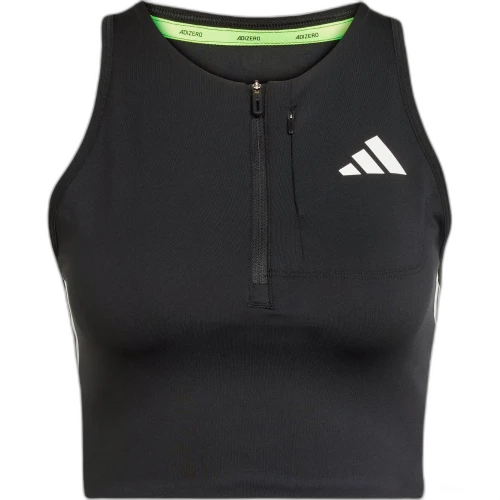 adidas Adizero Running Gel Pocket Crop Top 'Black' (Women's)