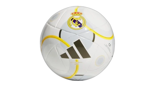 adidas Real Madrid Home Mini Ball White/Bold Gold/Light Solid Grey