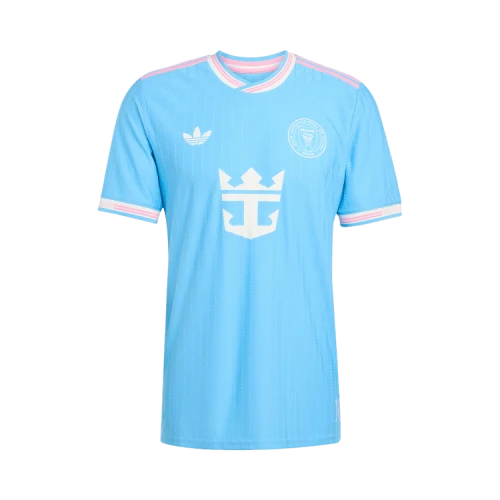 adidas Inter Miami CF 25/26 Third Authentic Messi Jersey 'Semi Blue Burst'