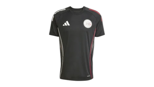 adidas Ajax Amsterdam Tiro 25 Competition Jersey Black White Bold Red