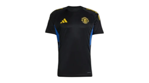 adidas Tiro 25 Competition Jersey Manchester United Black Hi-Res Blue Tribe Yellow