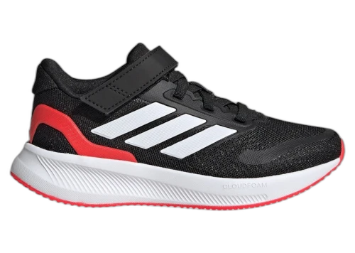 adidas Runfalcon 5 Core Black Cloud White Lucid Red (PS)