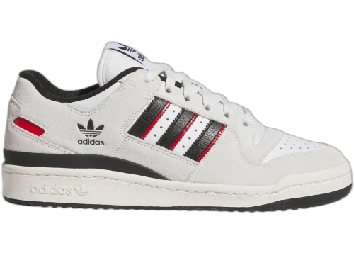 adidas Forum 84 Low ADV Crystal White Core Black Better Scarlet