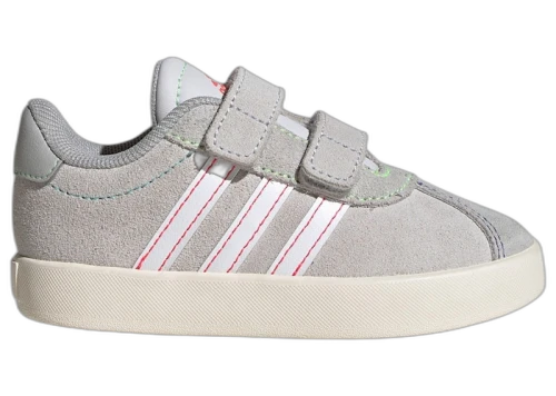 adidas VL Court 3.0 Dash Grey Cloud White Lime Burst (TD)