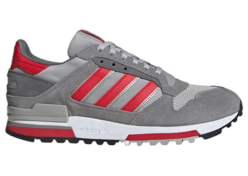 adidas ZX 600 Grey Three Better Scarlet Grey Two