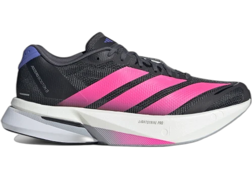 adidas Adizero Boston 13 Black Lucid Pink Cobalt Blue (Women's)