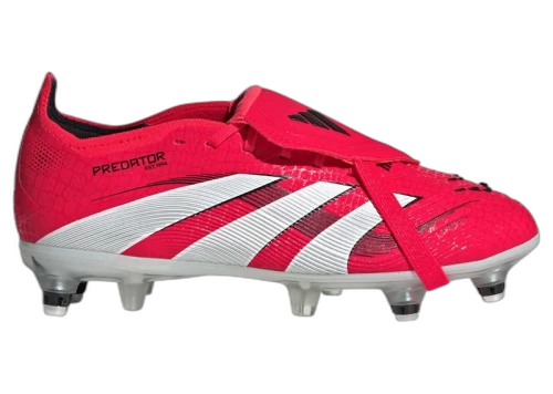 adidas Predator Elite Fold-Over Tongue SG Lucid Red Cloud White Core Black (GS)
