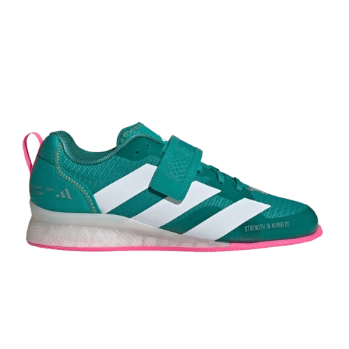 adidas Adipower 3 Pure Teal Cloud White Powder Teal