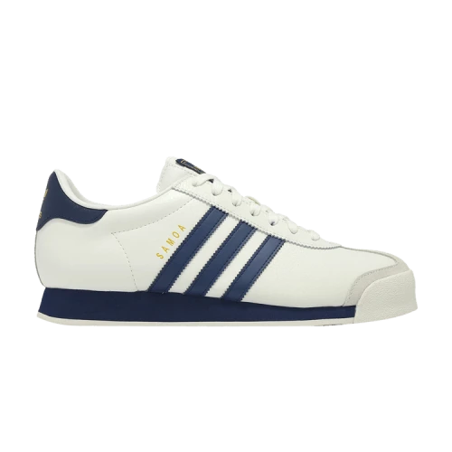 adidas Samoa Off White Dark Blue Gold Metallic