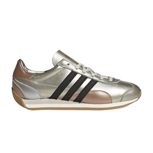 adidas Country OG Silver Metallic Gold Metallic Core Black (Women's)