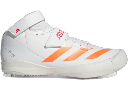 adidas Adizero Javelin White Lucid Orange Lucid Red