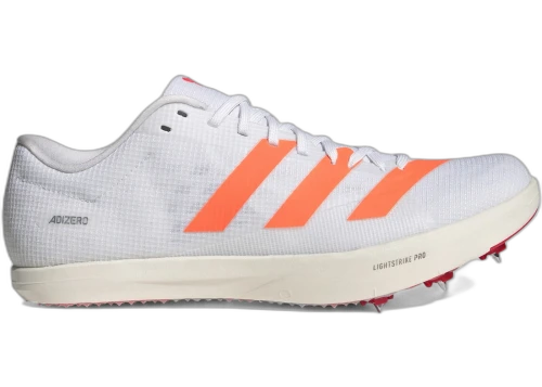 adidas Adizero LJ White Lucid Orange Lucid Red