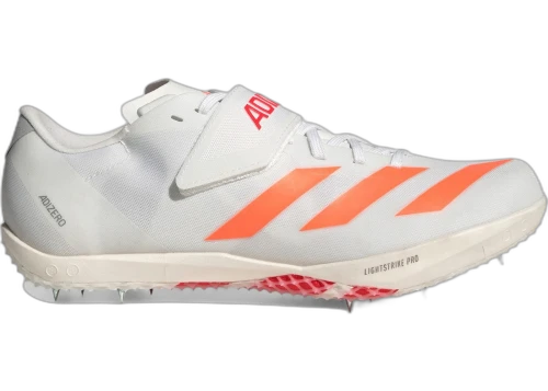 adidas Adizero HJ White Lucid Orange Lucid Red
