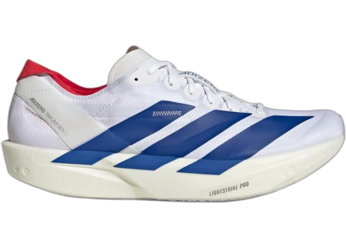 adidas Adizero Takumi Sen 11 White Royal Blue Pure Ruby