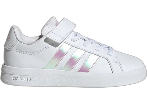 adidas Grand Court 3.0 EL White Iridescent (PS)