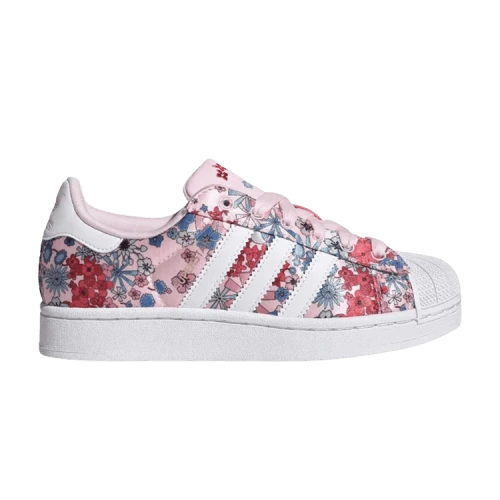 adidas Superstar II Liberty London Clear Pink Floral (GS)