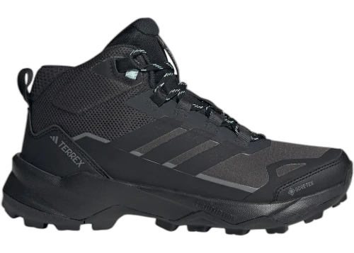 adidas Terrex Skychaser AX5 Mid Gore-Tex Carbon Core Black Semi Flash Aqua (Women's)