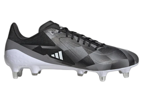 adidas Adizero RS15 Ultimate SG Rugby Core Black White Grey