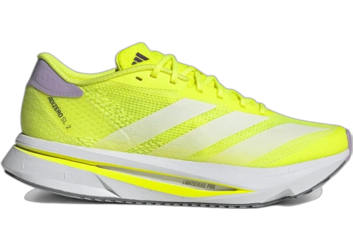 adidas Adizero SL2 Solar Yellow Powder Plum (Women's)