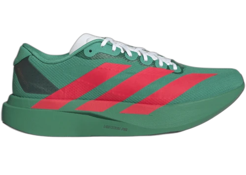 adidas Adizero Evo SL Court Green Lucid Red