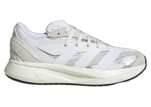 adidas Lightblaze Crystal White Cloud White Silver Metallic (GS)