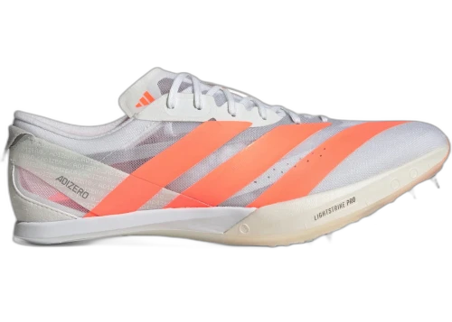 adidas Adizero Finesse White Lucid Orange Lucid Red