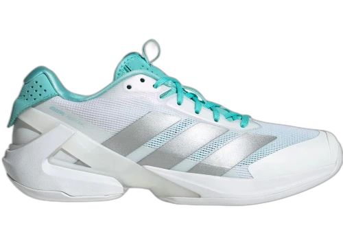 adidas Adizero Ubersonic Cloud White Silver Metallic Mint Ton (Women's)
