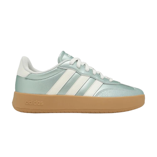 Adidas BARREDA Slip Resistant Abrasion Resistant Low top Skateboard Shoes Unisex Green