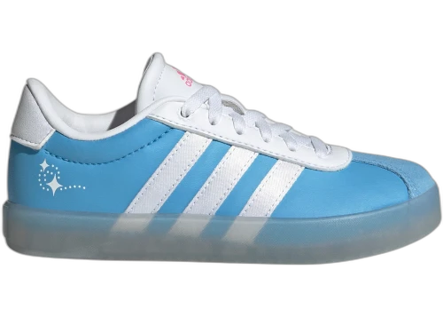 adidas VL Court 3.0 Disney Cinderella Semi Blue Burst Cloud White Lucid Pink (GS)