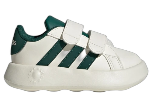 adidas Grand Court 2.0 Off White Collegiate Green Core Black (TD)