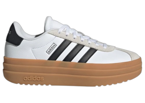 adidas VL Court Bold Cloud White Core Black Gum (GS)