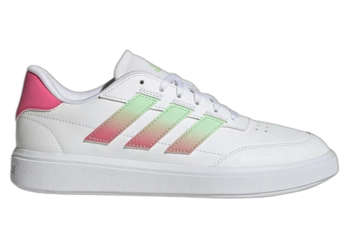 adidas Courtblock White Green Spark Pink Fusion (Women's)