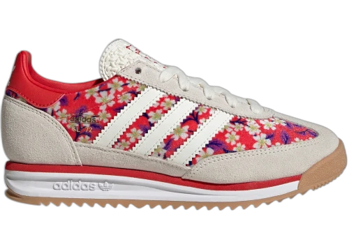adidas SL 72 RS Liberty London Floral Off White Red (GS)