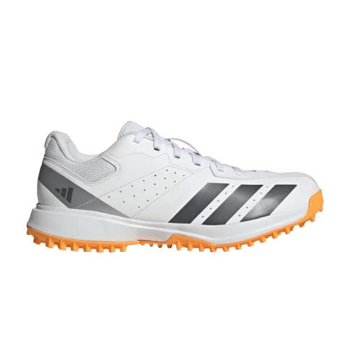 adidas Howzat Spikeless Cricket White Aurora Onix Tangerine