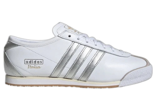 adidas Italia 70s Cloud White Silver Metallic Cream White (Women's)