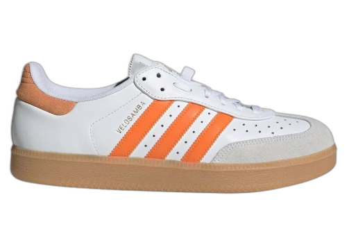 adidas Velosamba Leather White Pure Orange