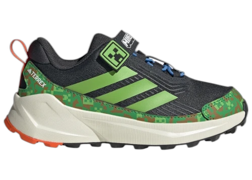 adidas Terrex Trailmaker 2 Minecraft Carbon Semi Lucid Lime Orange (GS)